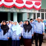 FTIK Gelar Upacara Peringatan Kemerdekaan Republik Indonesia Ke-74 di Kampus Mitra Ponpes Baharuddin
