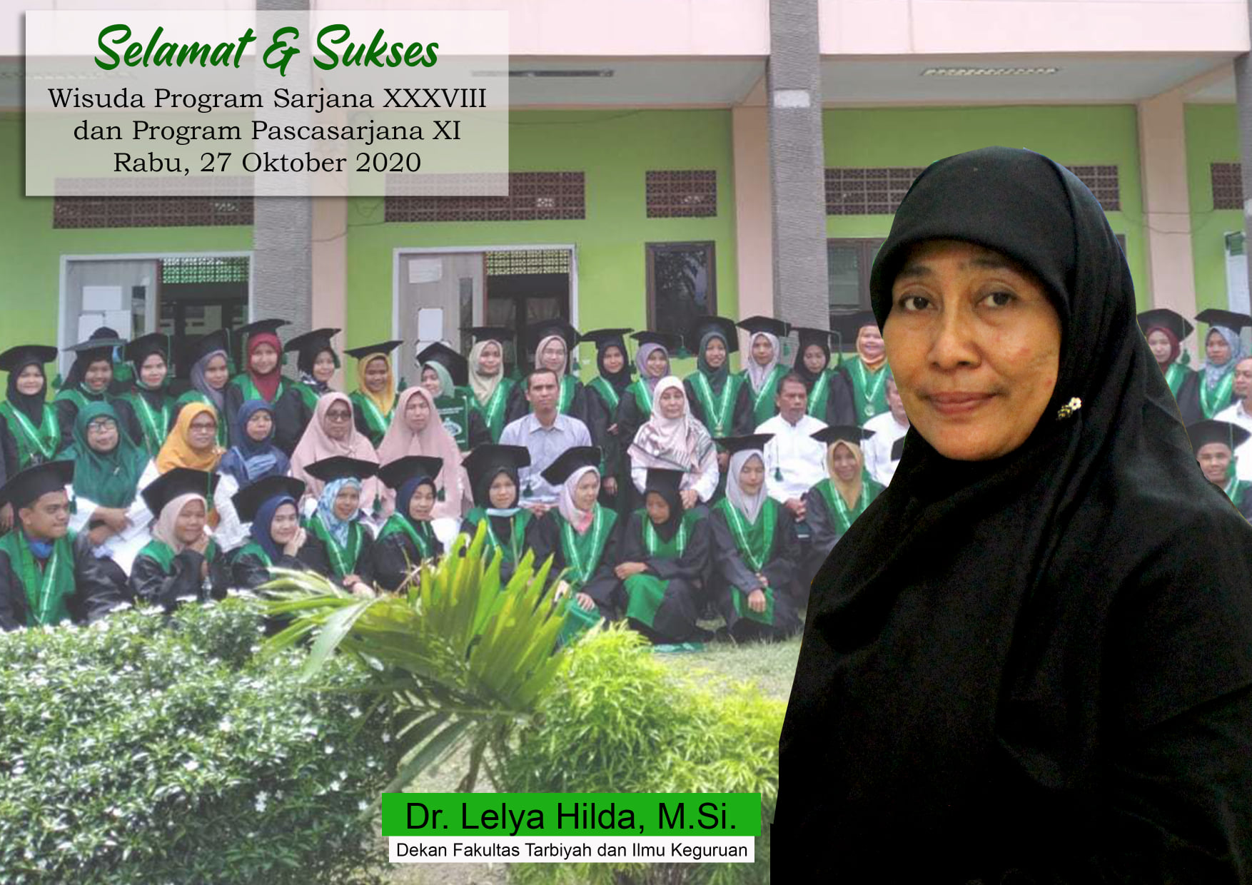 Pelepasan Alumni FTIK, Membangun Generasi Islam Wasathiy Berparadigma Teoantropoekosentris