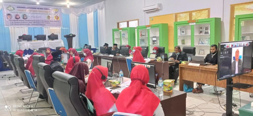 Assesmen Lapangan via Daring: Program Studi Tadrsi Bahasa Inggris (Day 2)