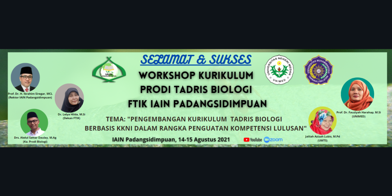Workshop Kurikulum Tadris Biologi