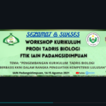 Workshop Kurikulum Tadris Biologi