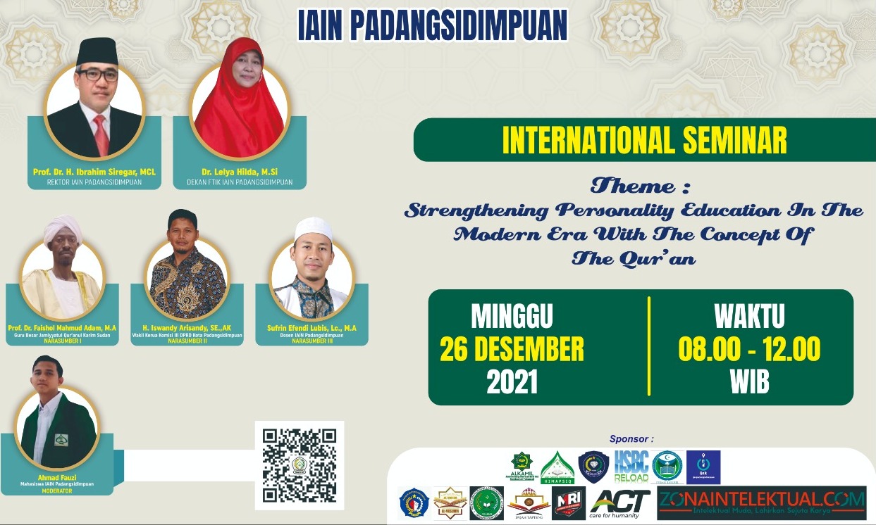 Restorasi Gerakan Positif Melalui Seminar Internasional DEMA FTIK IAIN PADANGSIDIMPUAN