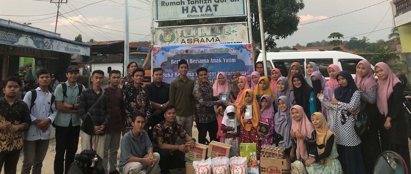 Meraih Berkah dalam Indahnya Berbagi: DEMA dan HMPS di Lingkungan Fakultas Tarbiyah dan Ilmu Keguruan Menggelar Kegiatan Buka Bersama dan Santunan Anak Yatim.