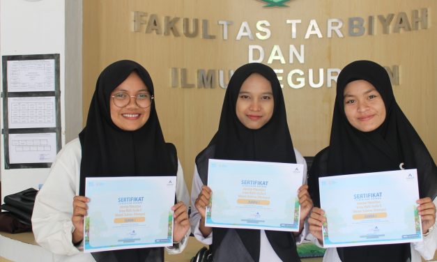 Tim Fakultas Tarbiyah dan Ilmu Keguruan Meraih Juara dalam Lomba Inovasi Proyek Lingkungan 2023 yang diselenggarakan oleh Agincourtresources PTAR Batangtoru.