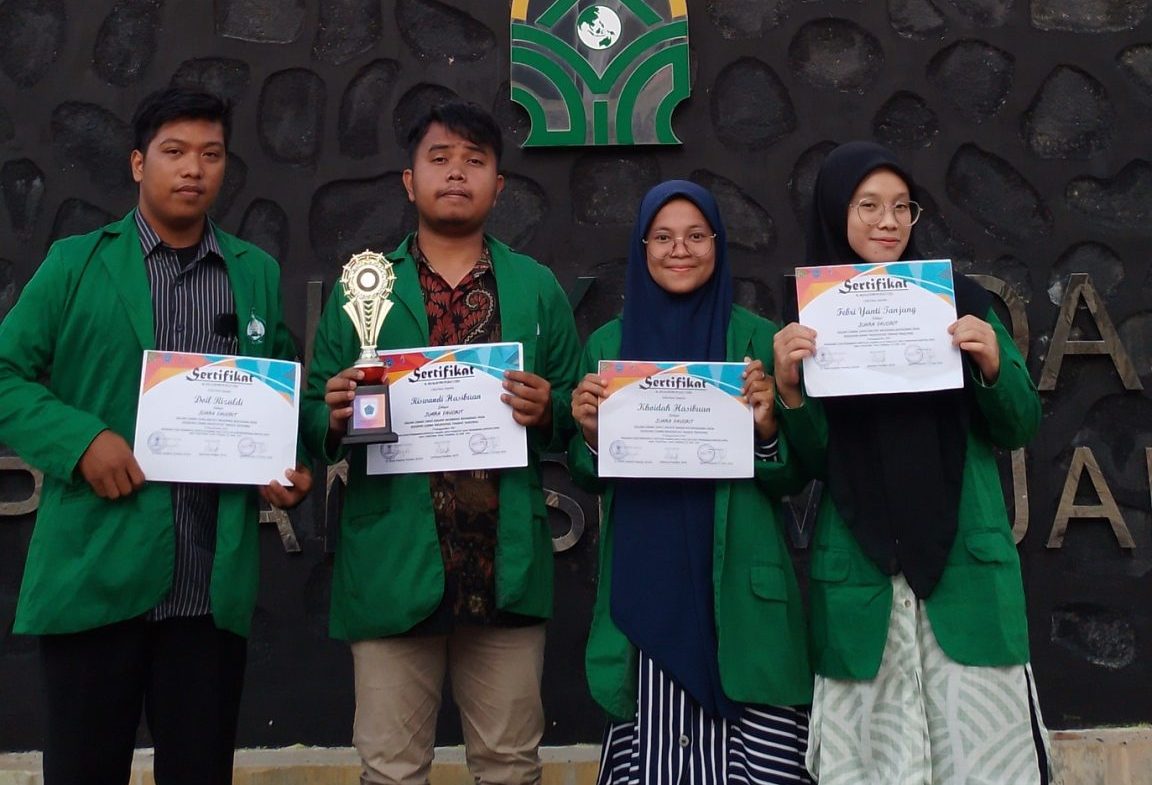 Tim Prodi Tadris Matematika berhasil meraih Juara Favorit (Harapan 1) Lomba “Video Kreatifitas Mahasiswa dengan Tema Moderasi Beragama”