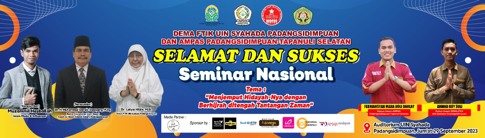 DEMA FTIK dan AMPAS Padangsidimpuan Sukses Gelar Acara Seminar Nasional