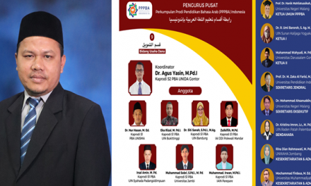 Ketua Prodi Pendidikan Bahasa Arab Fakultas Tarbiyah dan Ilmu Keguruan UIN SYAHADA Padangaidimpuan dilantik Menjadi Pengurus Pusat PPPBA periode 2023-2027
