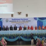 Fakultas Tarbiyah dan Ilmu Keguruan Gelar Yudisium ke-IV, 281 Mahasiswa Sandang Gelar Sarjana Pendidikan.