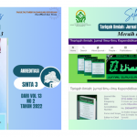 THARIQAH ILMIAH ; JURNAL ILMU-ILMU KEPENDIDIKAN & BAHASA ARAB dan FORUM PAEDAGOGIK Berhasil Meraih Peringkat 3 (tiga) SINTA