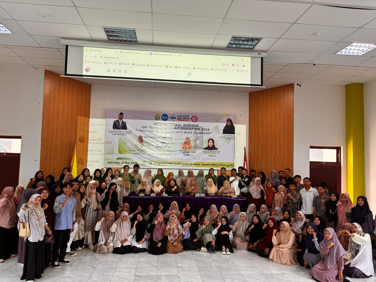 Fakultas Tarbiyah dan Ilmu Keguruan Sukses Gelar Seminar Internasional dan Lomba Media Pembelajaran Nasional dan Internasional