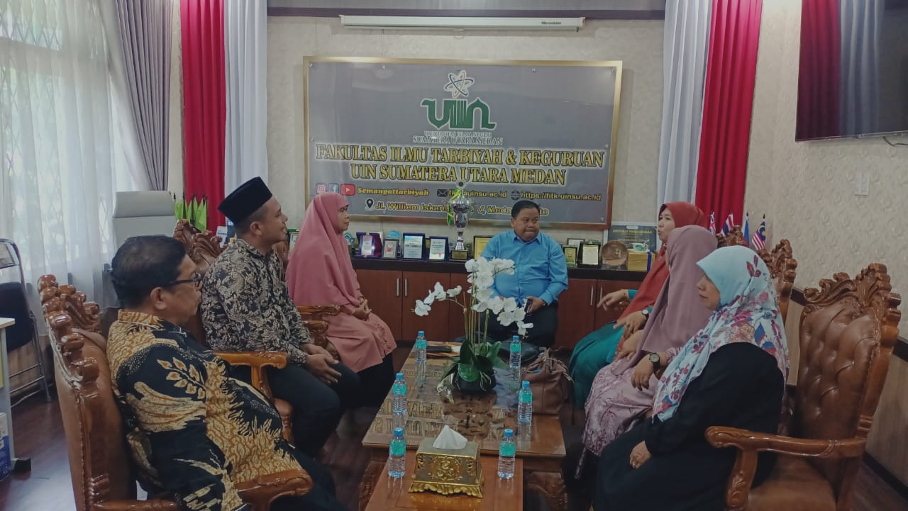 Komunikasi Pelaksanaan Pelatihan Lab Keagamaan FTIK UIN Syekh Ali Hasan Ahmad Addary Padangsidimpuan dengan UIN Sumatera Utara, Medan.