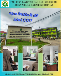 FTIK UIN Syahada Padangsidimpuan Tingkatkan Pelayanan Digital