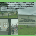 “Rapat Akademik Rutin Fakultas Tarbiyah UIN Syahada Padangsidimpuan: Menyusun Langkah Strategis untuk Meningkatkan Kualitas Pendidikan”