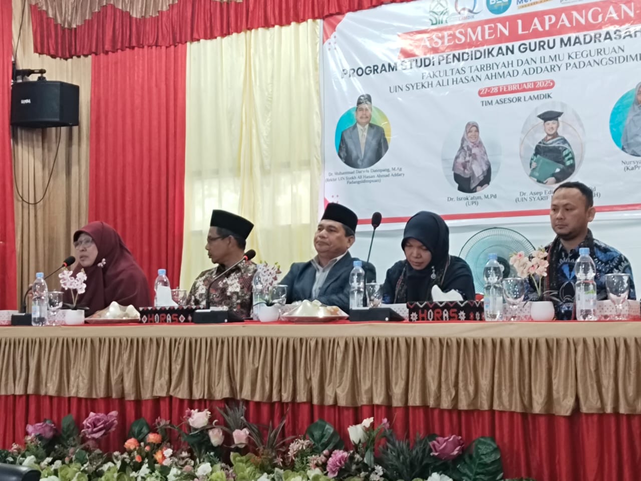 Fakultas Tarbiyah dan Ilmu Keguruan UIN Syahada Padangsidimpuan Gelar Assesment Lapangan Akreditasi Prodi PGMI