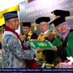 Momen Haru di Wisuda UIN Syahada: Ayah Wakili Putra yang Telah Tiada Terima Ijazah Wisudawan Terbaik