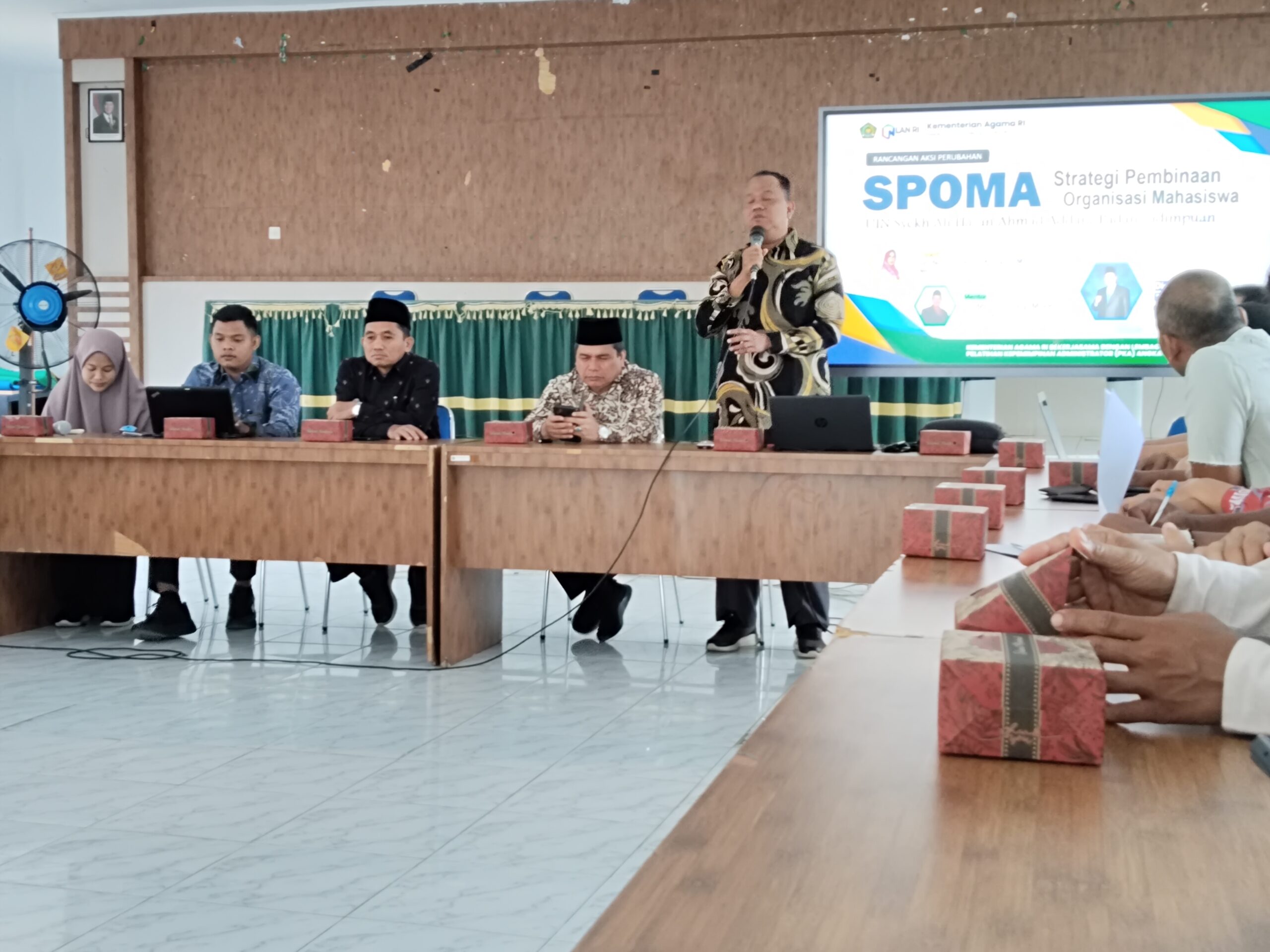 FTIK Hadiri FGD SPOMA, Strategi Baru Pembinaan Organisasi Mahasiswa