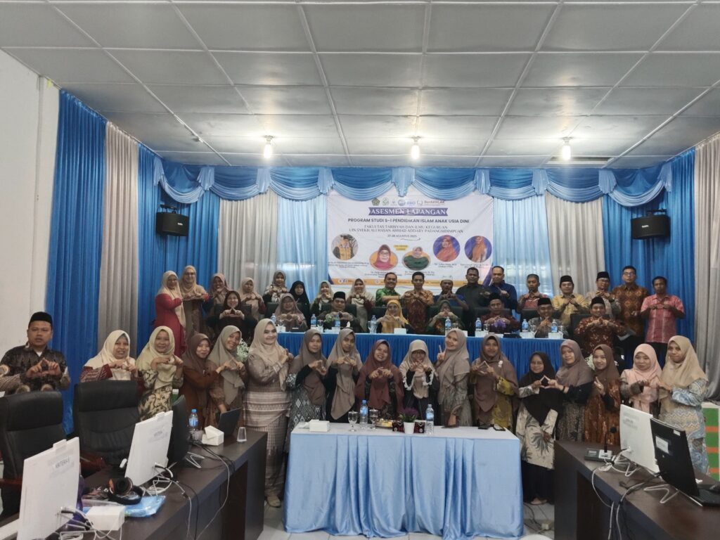 FTIK UIN Syahada Padangsidimpuan Gelar Penutupan Asesmen Lapangan Akreditasi Prodi PIAUD