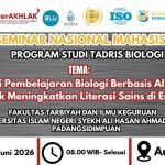 Transformasi Pembelajaran Biologi: UIN Syahada Padangsidimpuan Hadirkan Konsep Deep Learning Berbasis AI