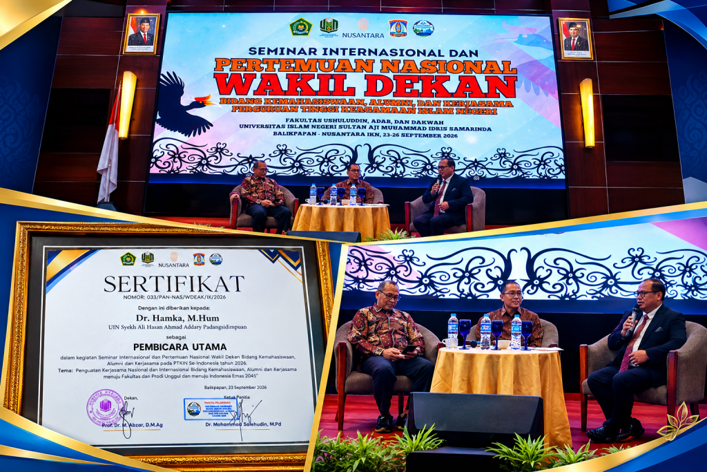 Dr. Hamka, Dekan FTIK UIN Syahada: Bangun Sinergi, Wujudkan Indonesia Emas 2045